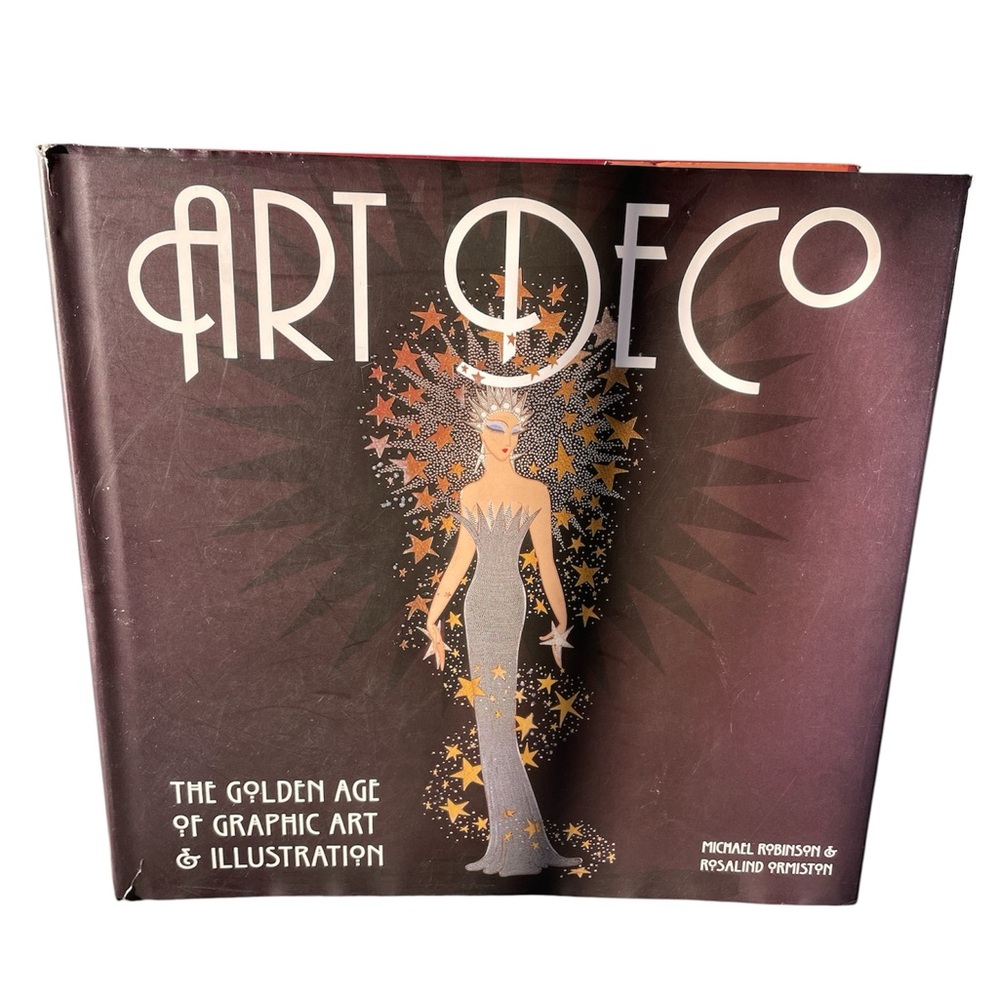 Art Deco: The Golden Age of Graphic Art & Illustration Coffee Table Book